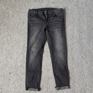 ASOS Stylish Skinny Black Denim Jeans 33/32